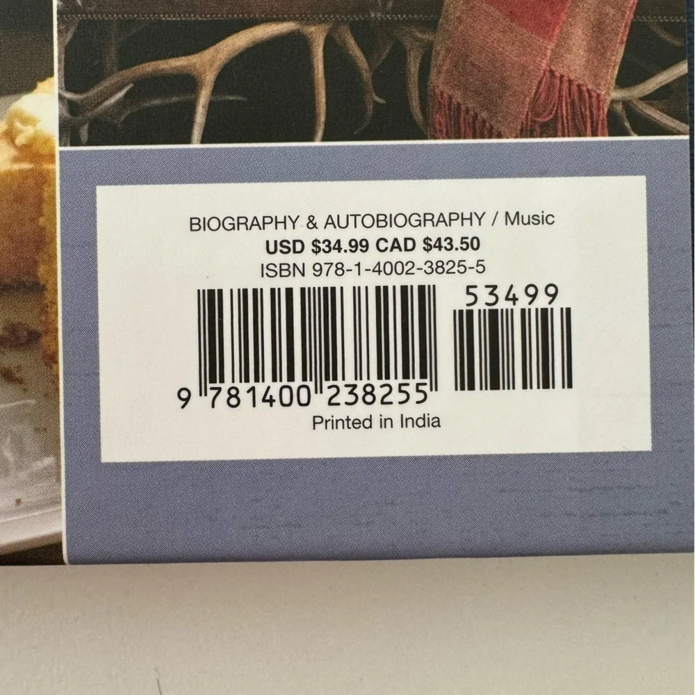 Amazon Reba McEntire Autographed Not That Fancy Cookbook
